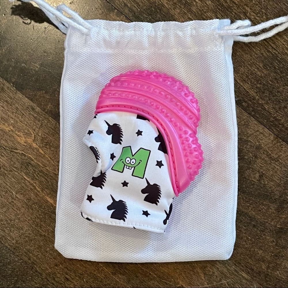 Munch Mitt Unicorn Teething Mitt - Picture 2 of 4
